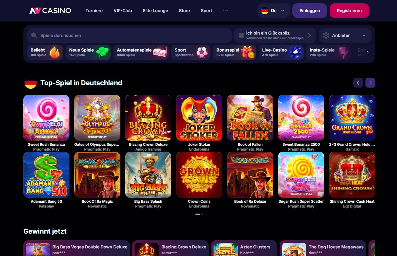 NV Casino Spiele